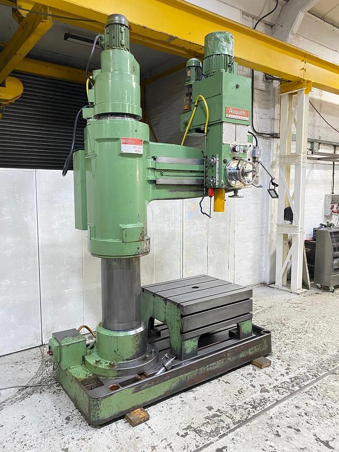 Used 1977 ASQUITH OD1 MK2 14/54 RADIAL ARM DRILL