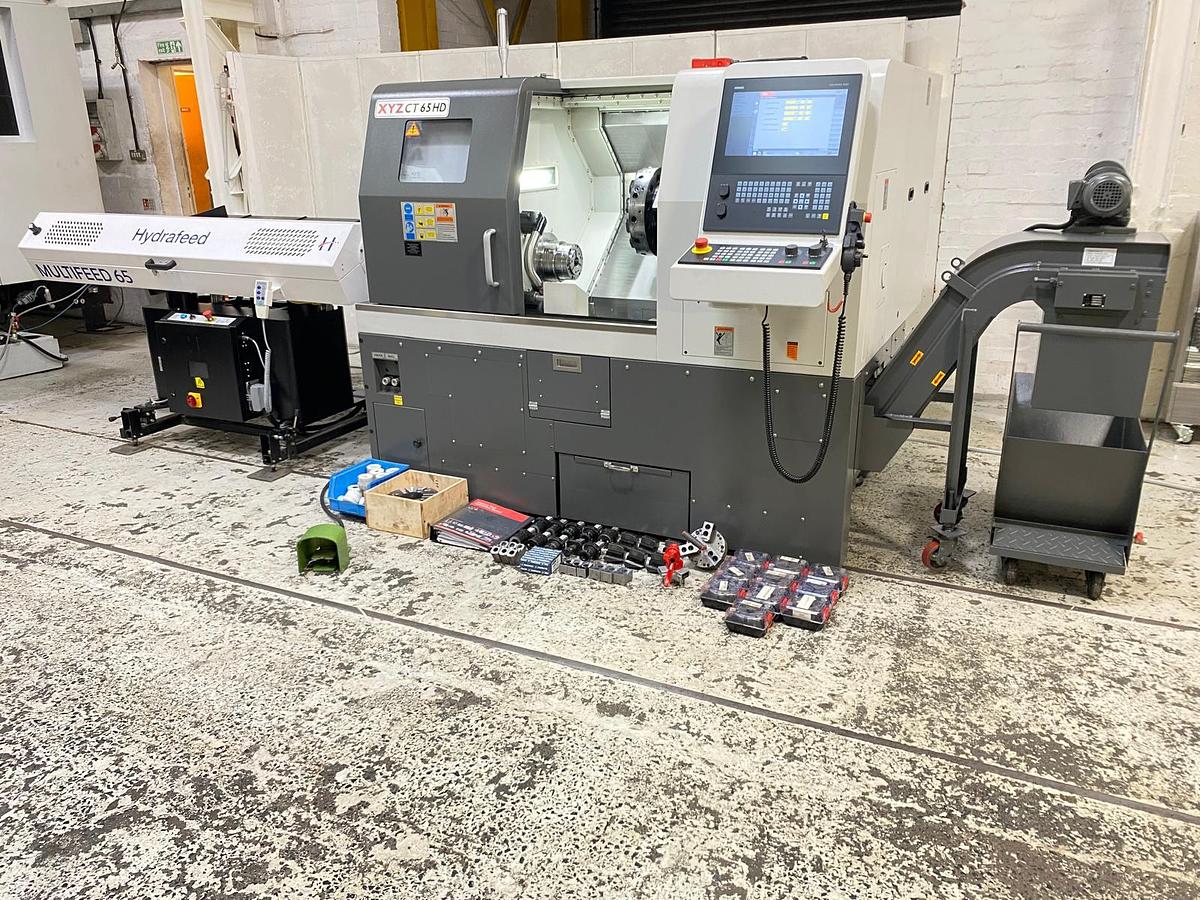 Used 2022 XYZ COMPACT TURN CT65HD 2 AXIS CNC TURNING CENTRE