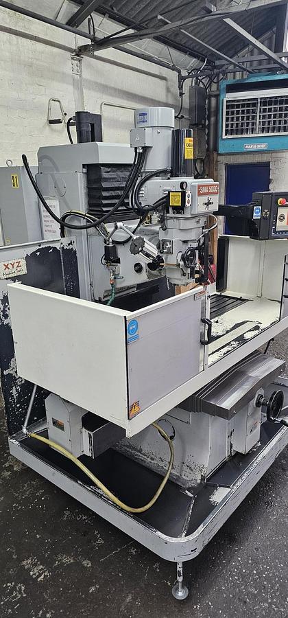 Used XYZ SMX 5000 VERTICAL BED TYPE CNC MILLING MACHINE