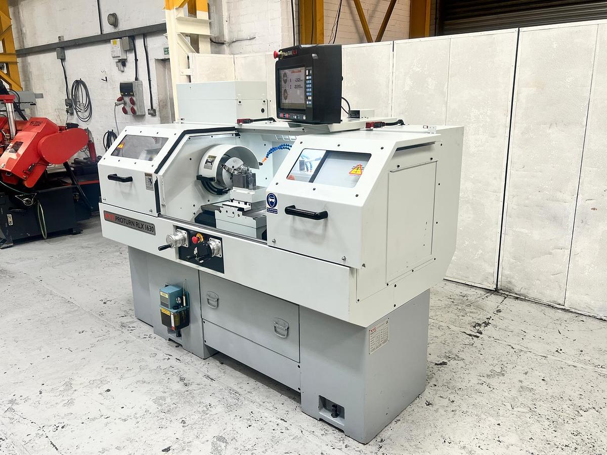 Used XYZ PROTURN RLX 1630 X 760MM CNC/MANUAL TEACH GAP BED CENTRE LATHE
