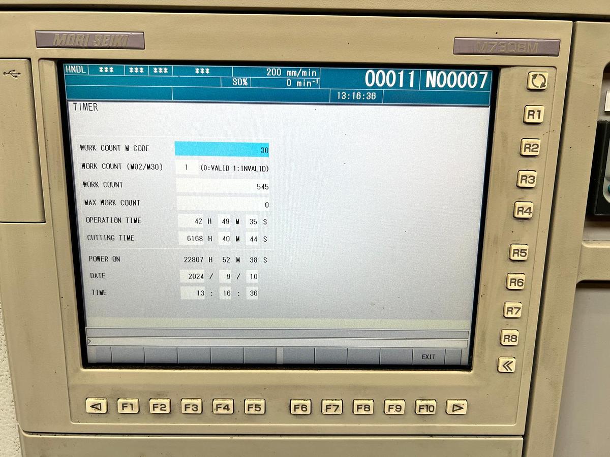 Used MORI SEIKI NLX2500MC/700 3 AXIS CNC TURNING CENTRE