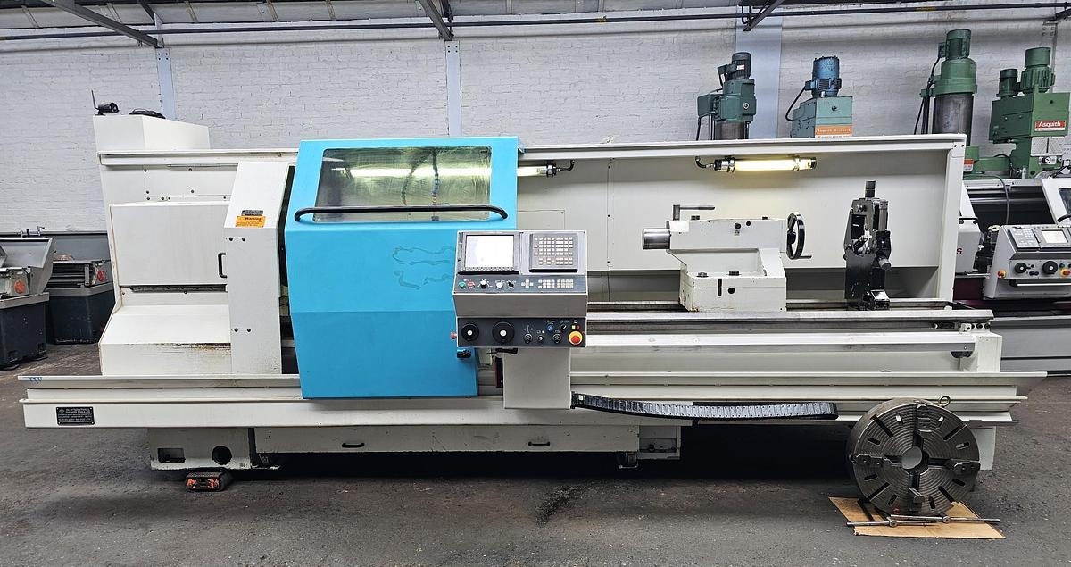 Used COLCHESTER COMBI 6000 x 3000MM CNC/MANUAL GAP BED LATHE