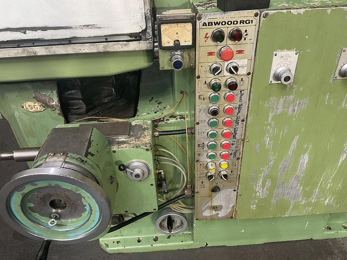 Used ABWOOD RG1-24 HORIZONTAL SPINDLE ROTARY TABLE ‘RING’ SURFACE GRINDING MACHINE WITH INCREASED HEIGHT