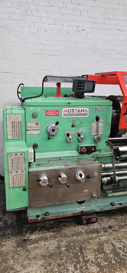 Used MOSTANA 1M63 x 3000 Gap Bed Centre Lathe