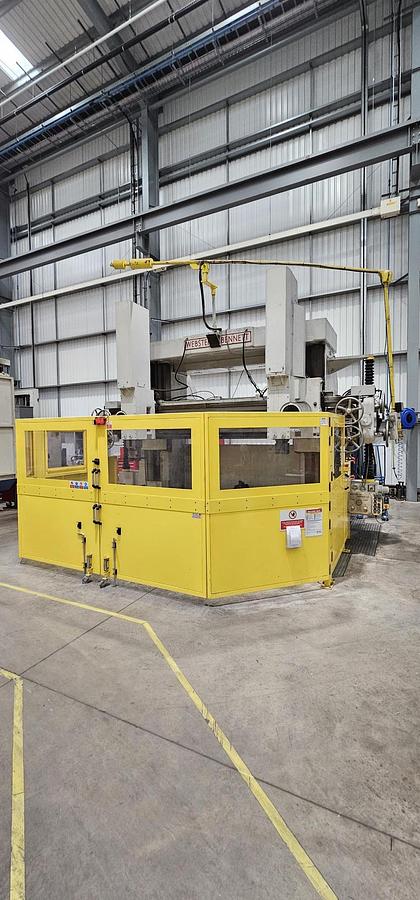 Used 1977 WEBSTER & BENNETT 120" DCM DOUBLE COLUMN VERTICAL BORING MACHINE