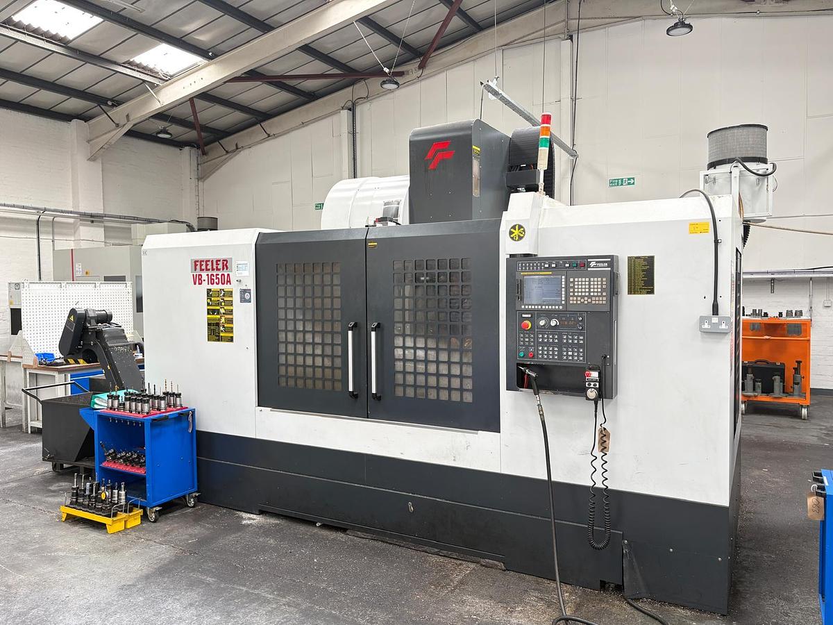 Used 2013 FEELER LARGE CAPACITY VERTICAL CNC MACHINING CENTRE VB-1650A