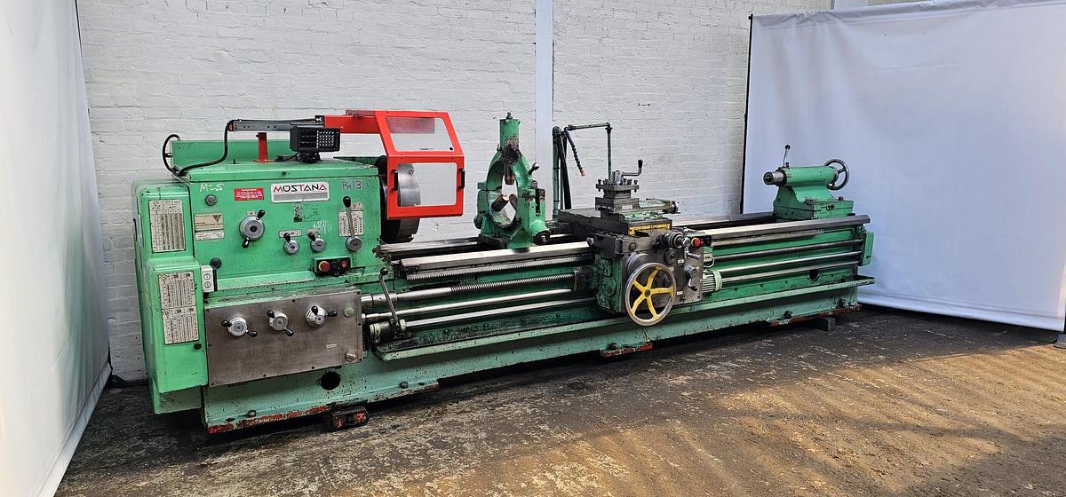 Used MOSTANA 1M63 x 3000 Gap Bed Centre Lathe