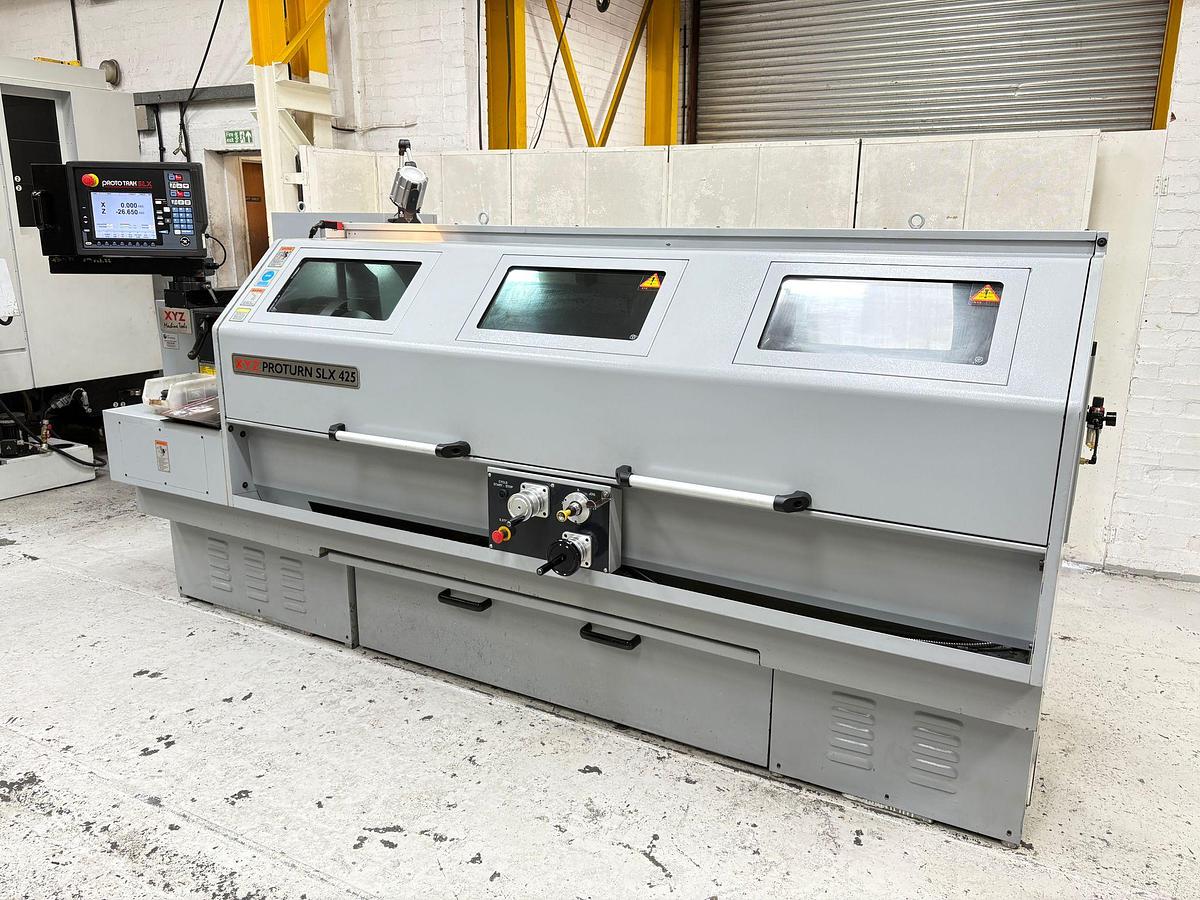 Used XYZ PROTURN SLX 425 X 2000MM CNC/MANUAL TEACH GAP BED CENTRE LATHE