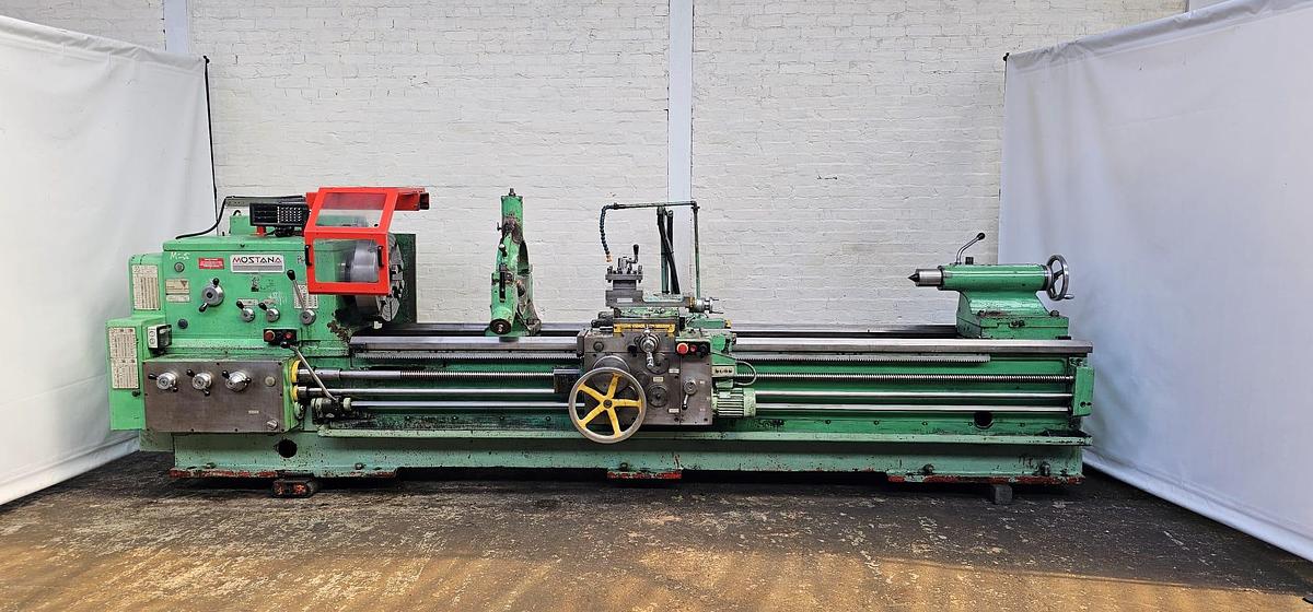 Used MOSTANA 1M63 x 3000 Gap Bed Centre Lathe