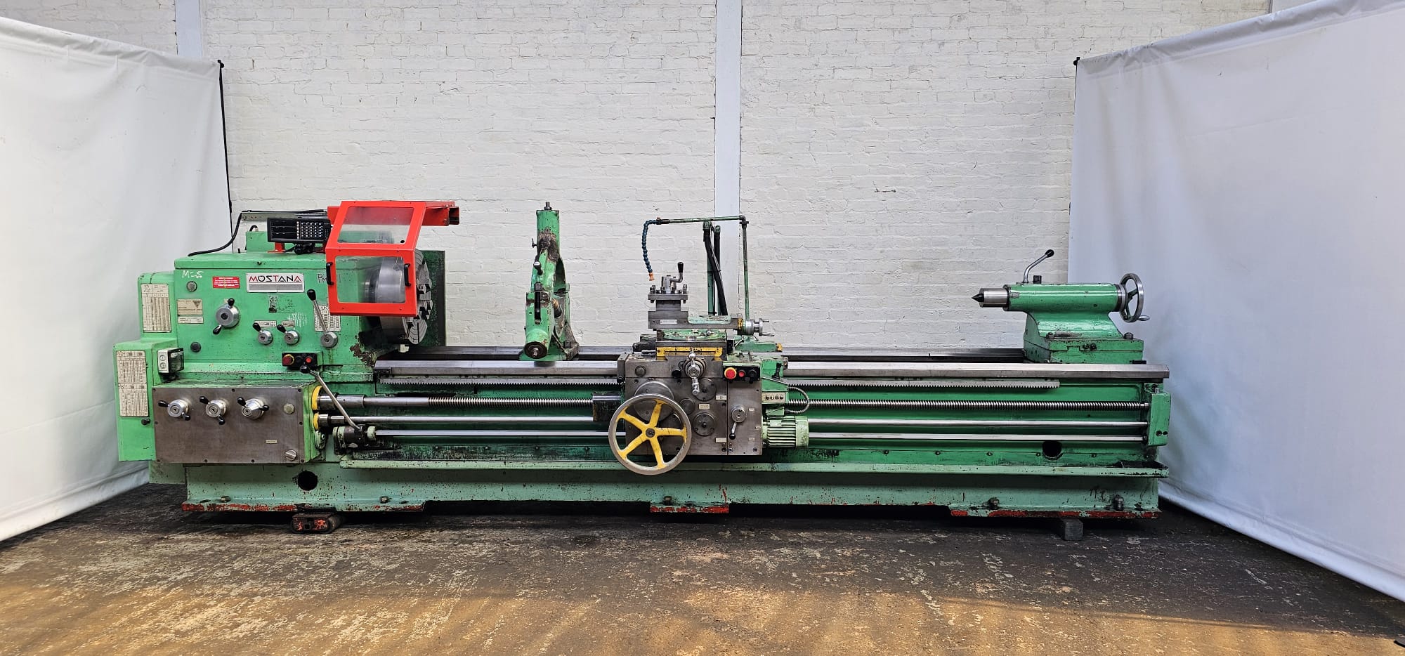 Used MOSTANA 1M63 x 3000 Gap Bed Centre Lathe