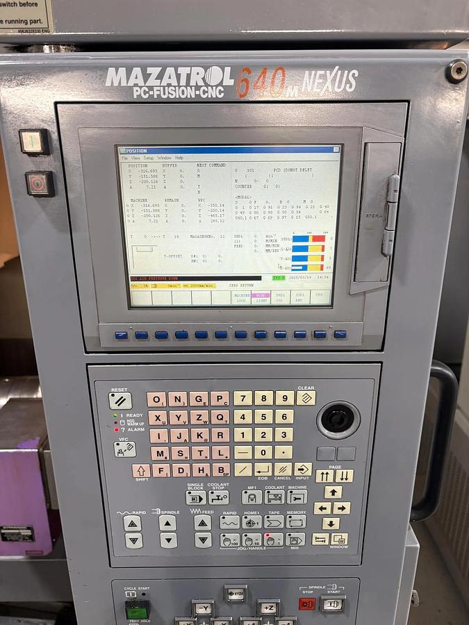 Used MAZAK VCN 410A VERTICAL MACHINING CENTRE