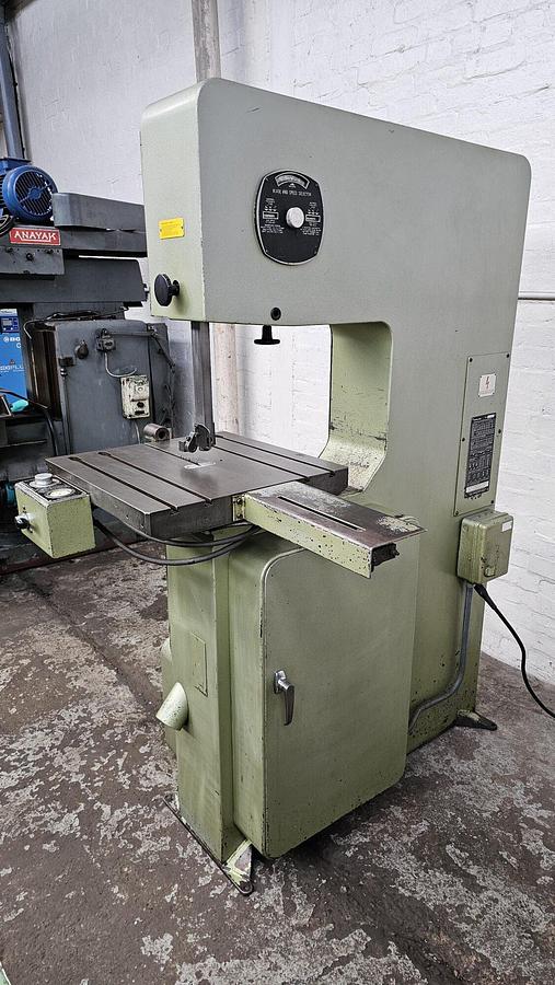 Used STARTRITE 20RWH VERTICAL BANDSAW WITH HYDRAULC TABLE FEED