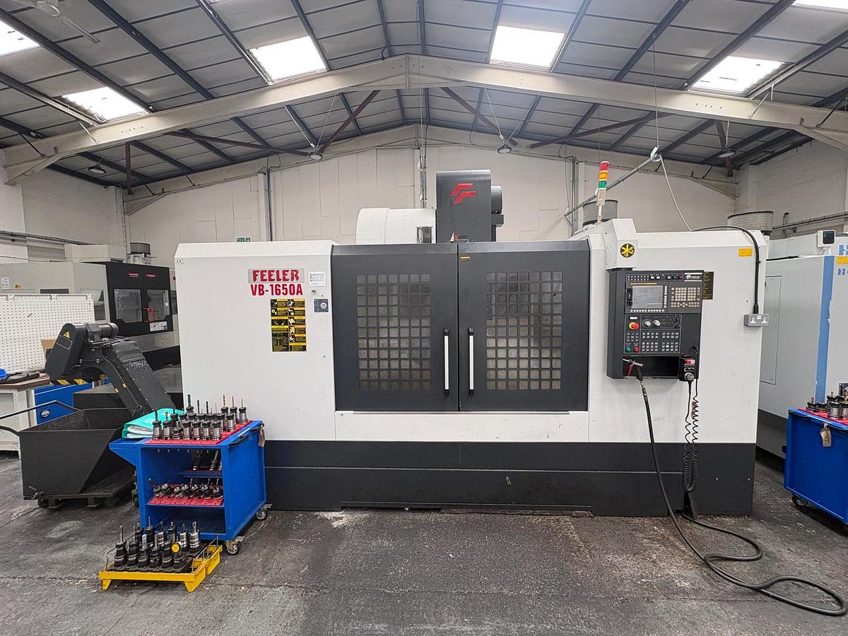Used 2013 FEELER LARGE CAPACITY VERTICAL CNC MACHINING CENTRE VB-1650A