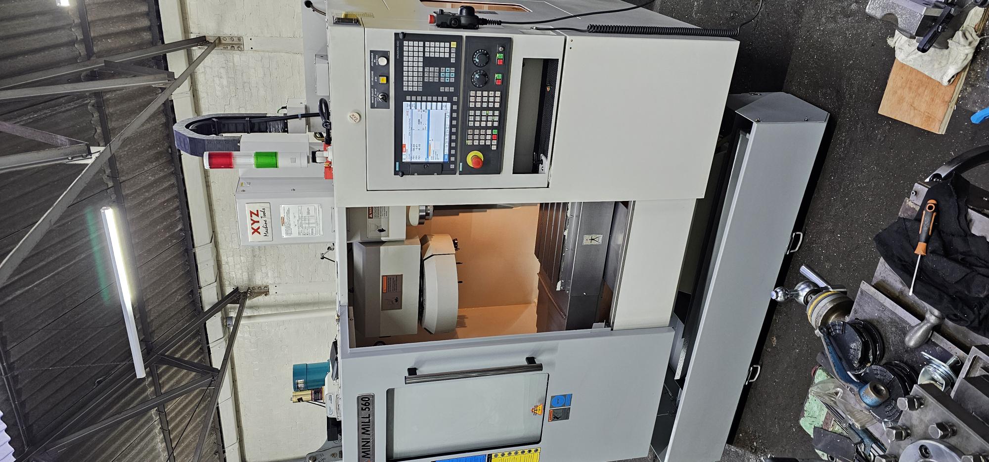 Used 2015 XYZ MINI MILL 560 VERTICAL CNC MACHINING CENRE