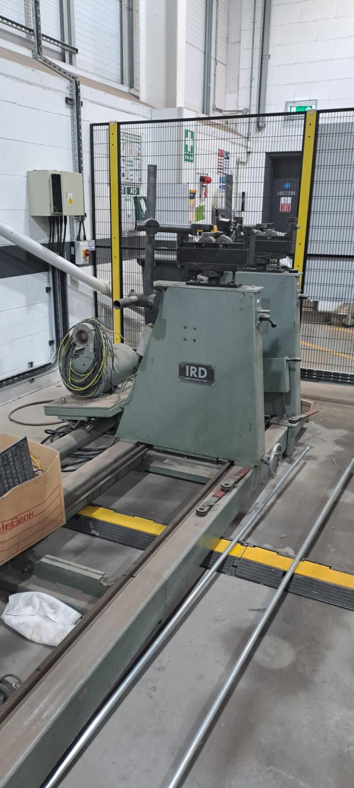Used IRD B50 SOFT BEARING HORIZONTAL BALANCING MACHINE