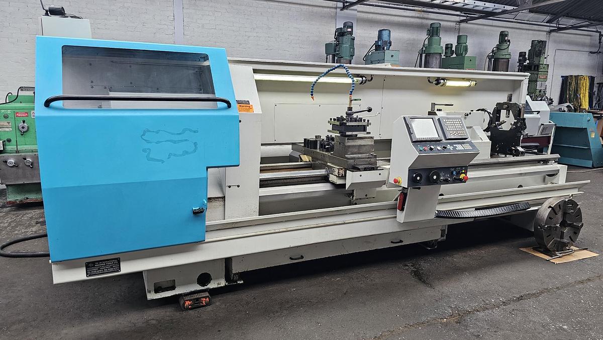 Used COLCHESTER COMBI 6000 x 3000MM CNC/MANUAL GAP BED LATHE
