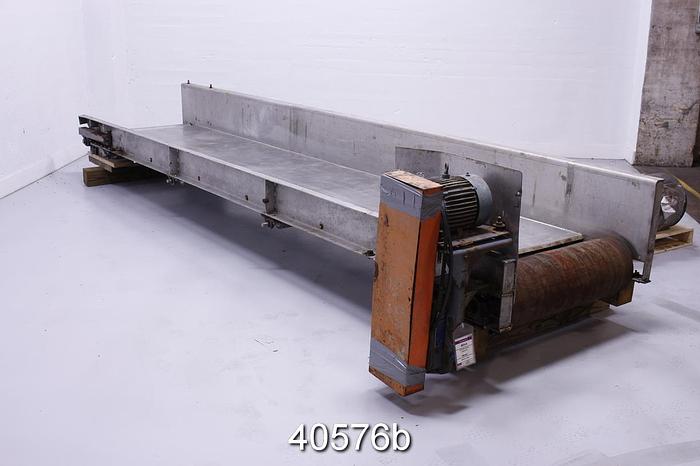 Used LG Industries 210" Length 39" Feed Width Conveyor #40576