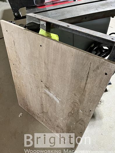 Used Delta Unisaw used Cabinet saw c/w router #BM2338