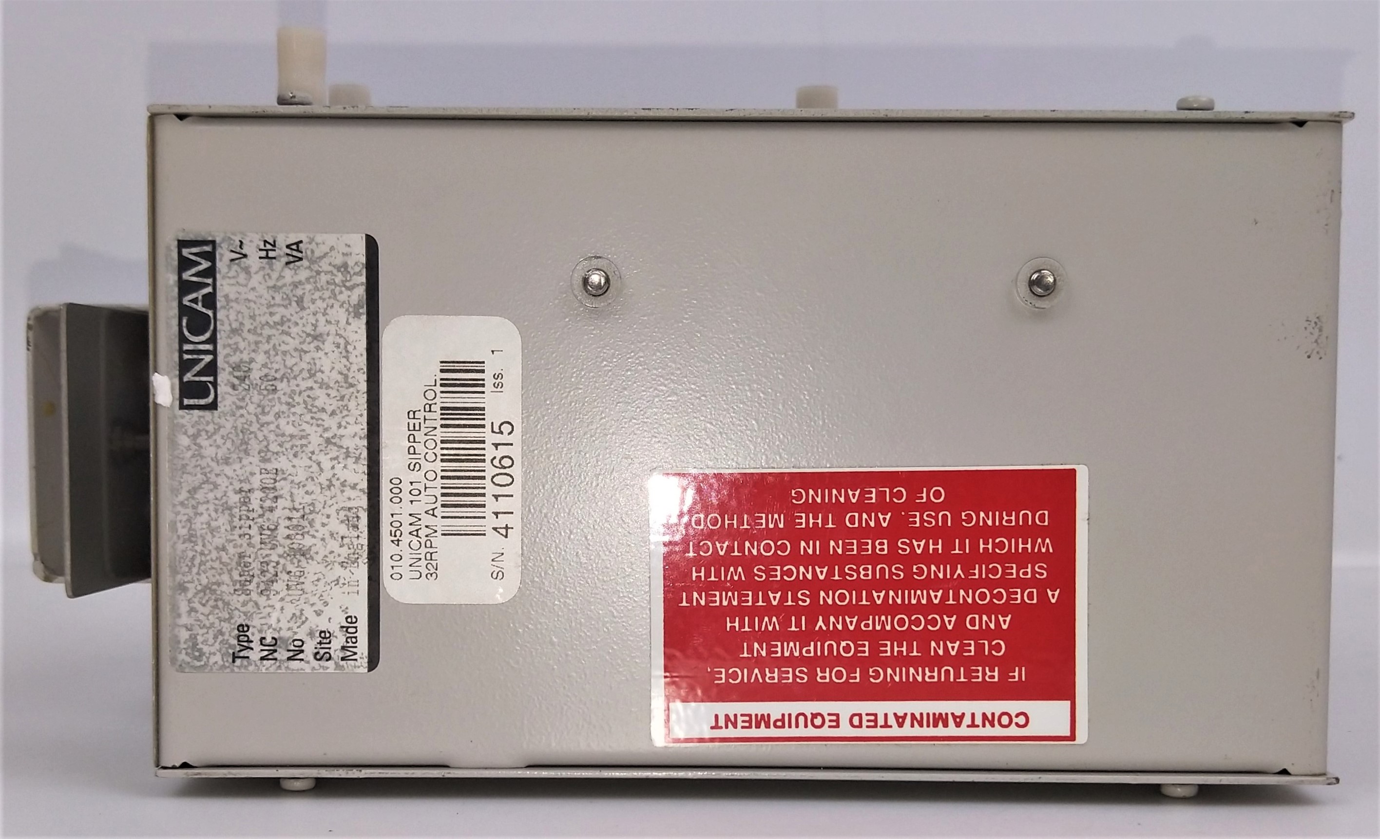 Used Watson Marlow Auto Control 32RPM Super Sipper for Unicam UV-Visible Spectrometer