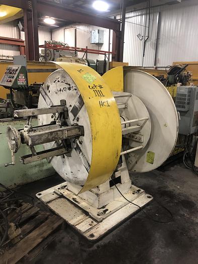 Used 2,500 LBS X 18” LITTELL DOUBLE END UNCOILER