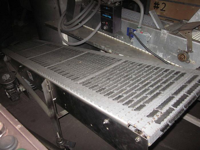 Used INCLINE CONVEYOR 18"W X 84"L