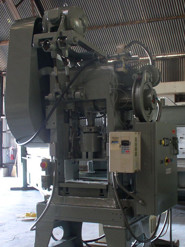 Used 30 Ton Bliss Straight Side S.C. High Speed Press; Flywheel Drive; Re-mfg. 2005