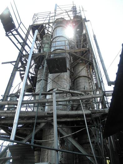 Used Column, 48" x 40', S/st, 20 Plates, Stripping Column #C739926