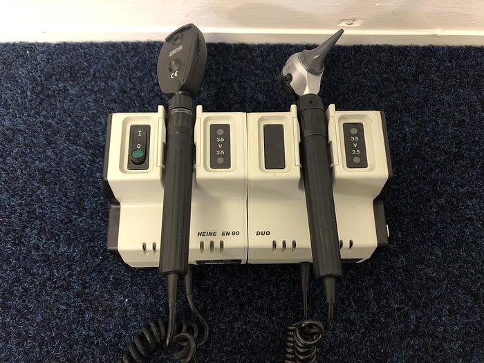 Used Heine EN90 Wall Mount Diagnostic set