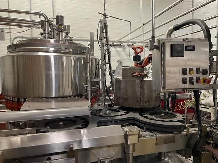 Used Federal 36 Head Filler with IMS Foiler