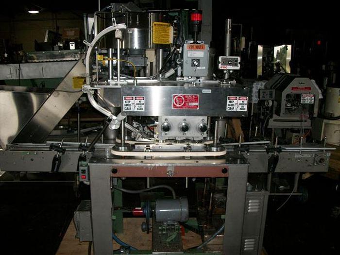 KAPSALL MODEL G 6 SPINDLE CAPPER