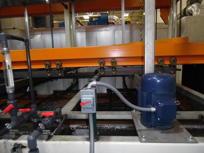 Used Custom Mulit-Stage Indexing Ecoat Line