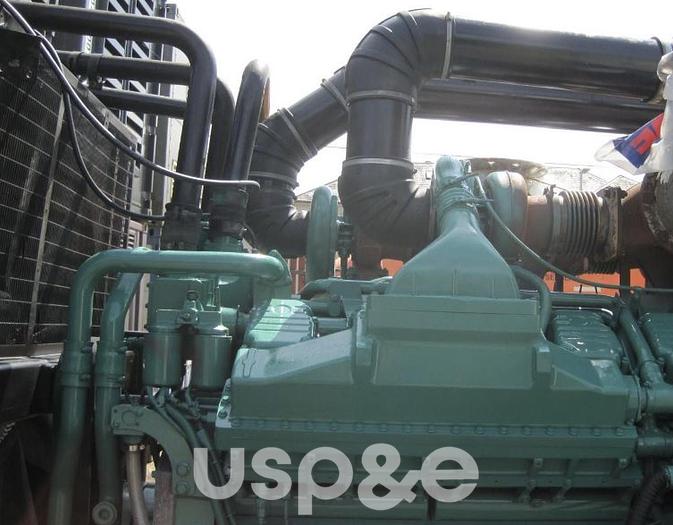 Used 2 MW 2010 Used Cummins QSK60-G6 Diesel Generator Sets