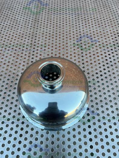 Used Unbranded Stainless Steel 6.5" x 37" Shell and Tube Heat Exchanger