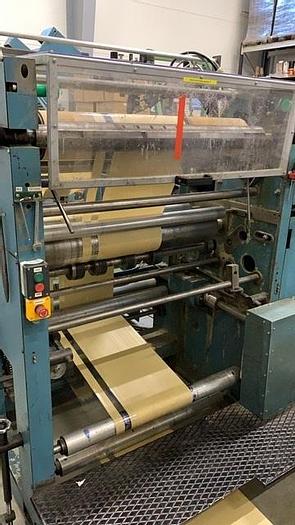 Used HOLWEG RS 21 BAG MACHINE WITH 6 COLOR FLEXO PRINT UNIT
