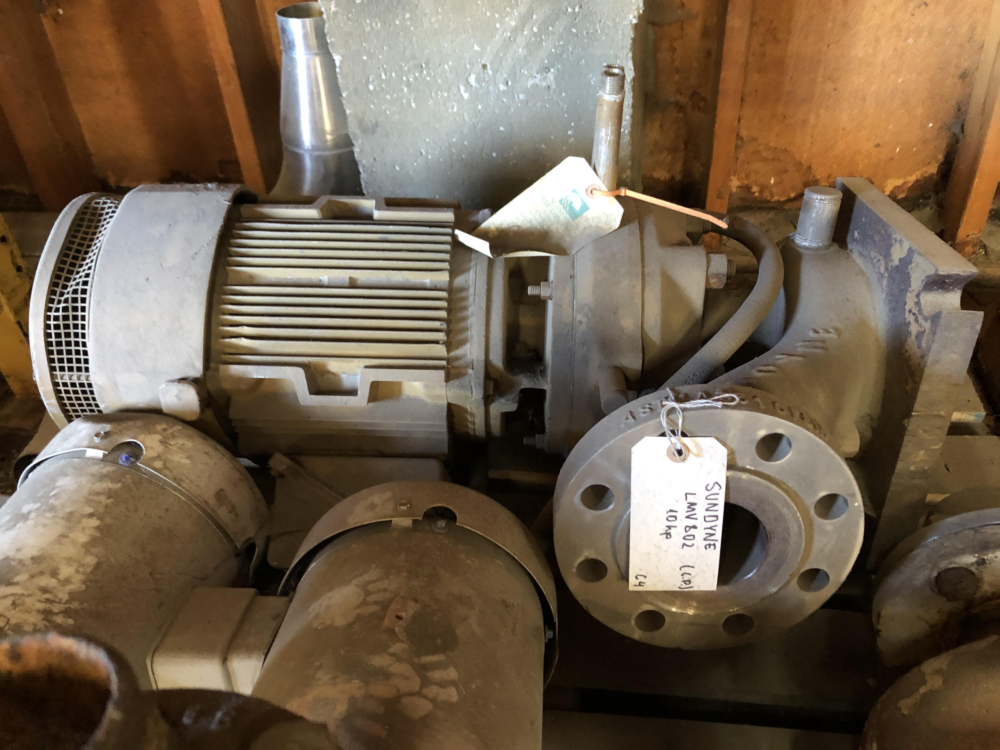 Used SUNDYNE LMV802 CENTRIFUGAL PUMP