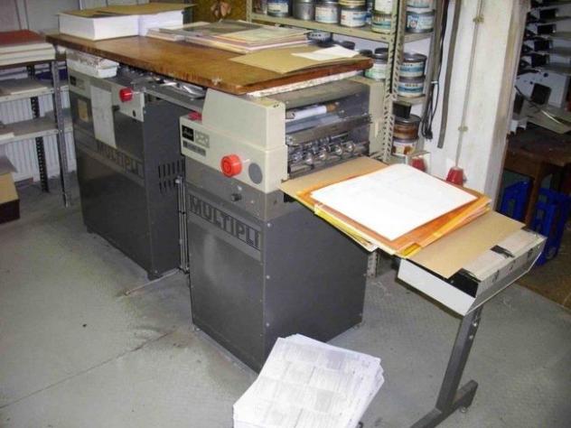 Used Bäuerle Multipli 384 PS pocket folding 1991