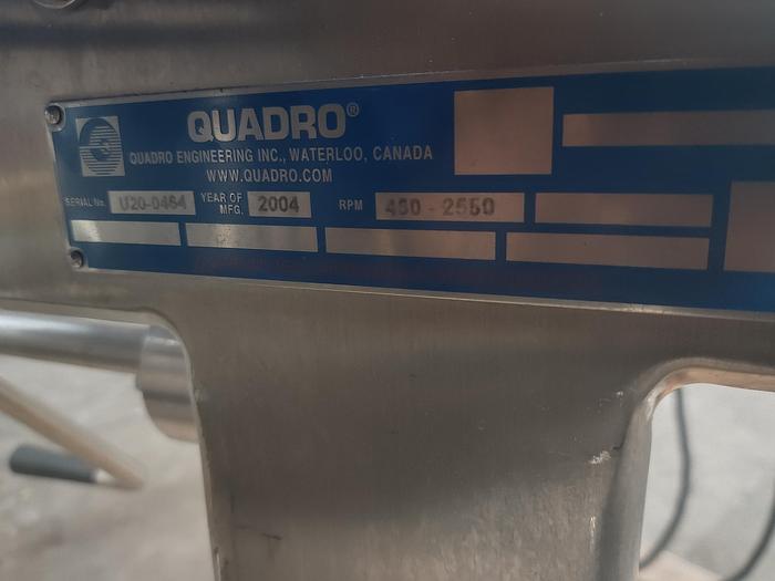 Used Used Quadro Underdriven Cone Mill Comil, model U20