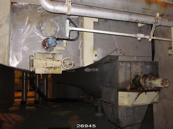 Used Impco  Impco Disc Filter, 12' Ft. Diameter By 24' Ft. Long,  20- Disc Stainless Steel Vat And Hood. #26945