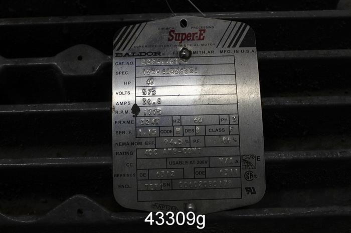 Used Rexnord Trim Blower on Base with Springs #43309