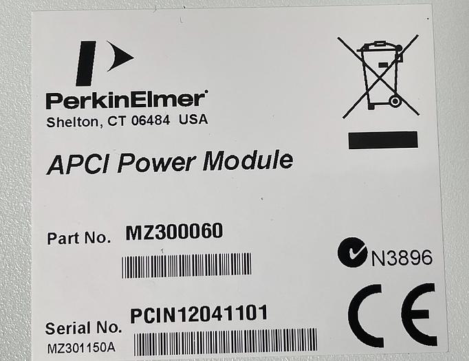 Perkin Elmer MZ300060 APCI Power Module