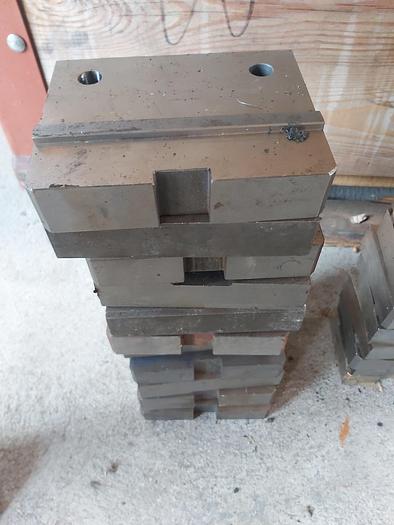 1300 kg, 210 Teile, Waschbretter für Werkzeugformen, gemäß Liste, ,  neu und gebraucht