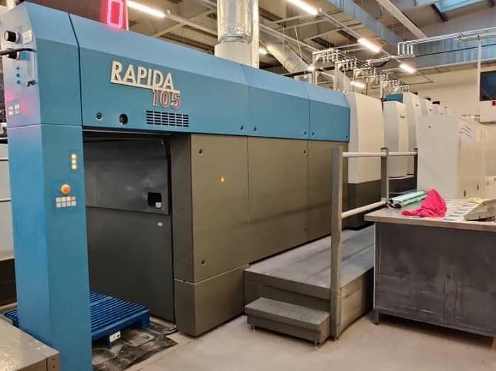 Used KBA Rapida 105-6 L CX ALV2