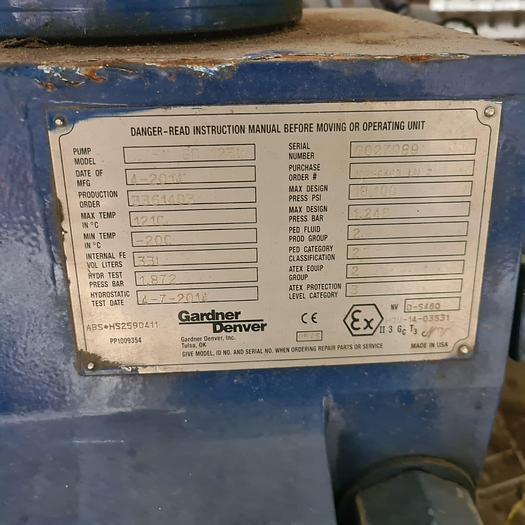 Used 2014 Gardener Denver GD-2250