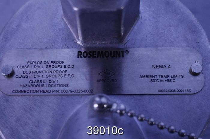 Used Rosemount 79 Connection Head with Series 91 9" Thermowell #39010