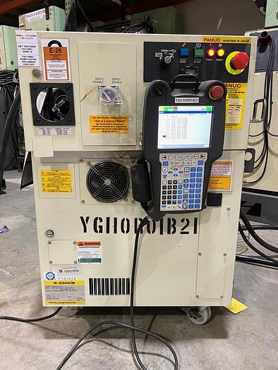 Used FANUC R2000iB/210F WITH R30iB CONTROLLER, VERY LOW HOURS, CLEANED AND TESTED #104585