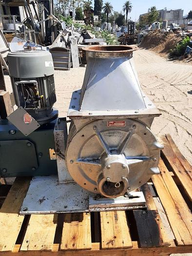 Used Valve, Rotary, Airlock, 15", C/st, 5 HP #S744861
