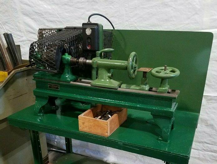 Used Lathe Wood Working Spinning Metal with Tooling