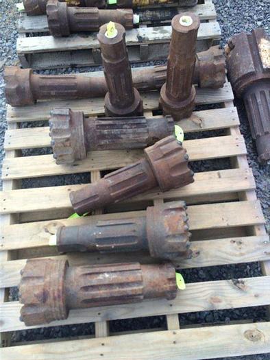 Used 0 Ingersoll-Rand Package Lot of 8 DTH Hammer Bits