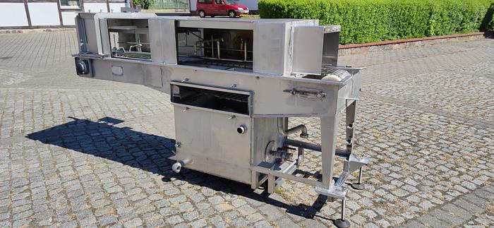 Used 2-section stainless steel washer