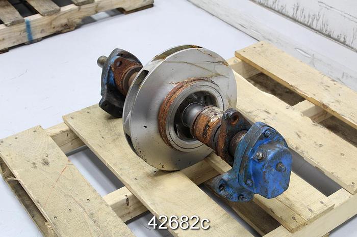 Used Ingersoll Dresser 4x14 SDL Split Case Pump Rotating Assembly #42682